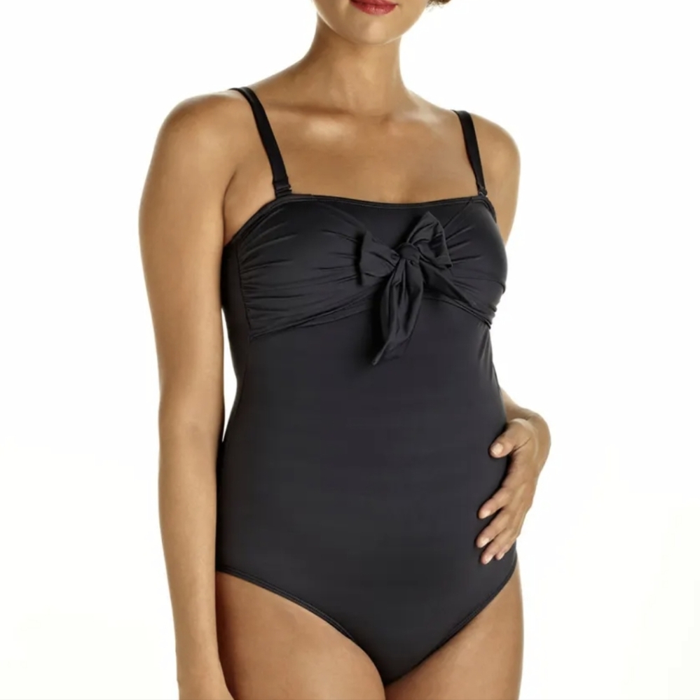 Pez D'Or Barcelona Maternity Bow Front Swimsuit